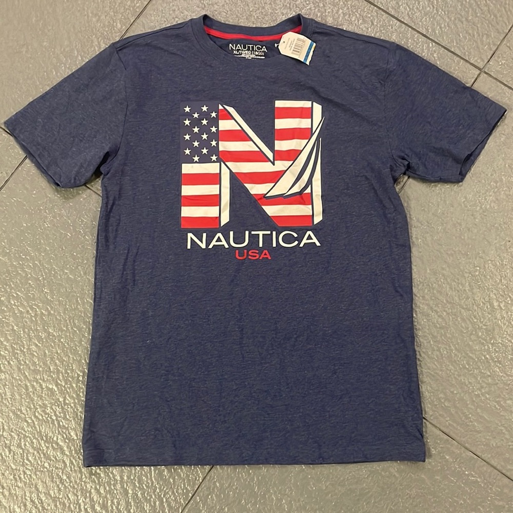 Nautica Tee Size XL 18/20 New with Tags